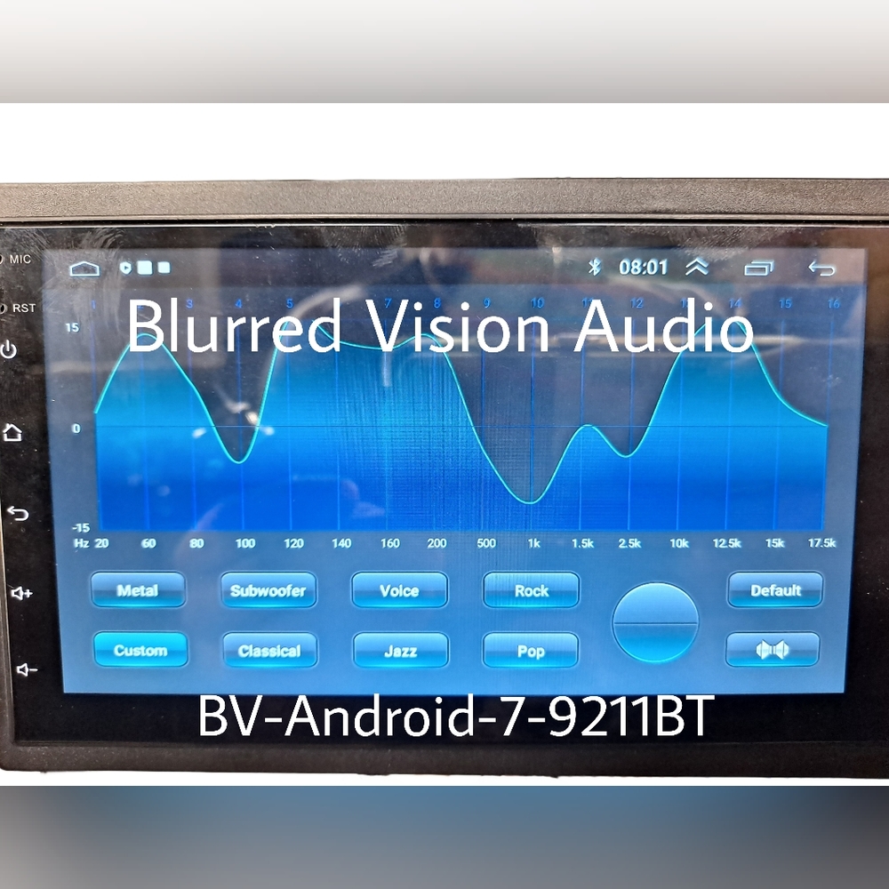 Blurred Vision Audio AudioBV-ANDROID-7-9211BT